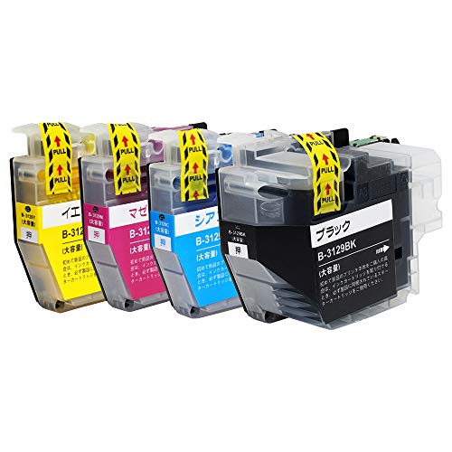 Amazon.co.jp: brother ブラザー LC3129-4PK (BK/C/M/Y) 【4色パック